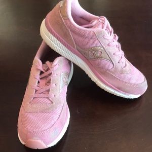 Girls Saucony Jazz lite shoes